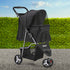 Pet Stroller Dog Pram Cat Carrier Large Travel Pushchair Foldable 3 Wheels