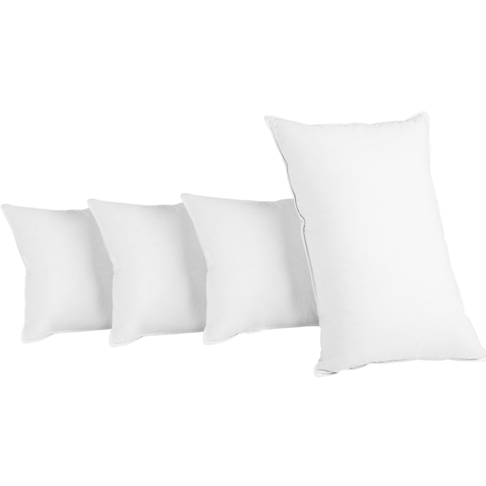 4 Pack Bed Pillow Family Hotel 48X73CM