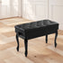 Piano Bench Stool Adjustable Height Keyboard Seat