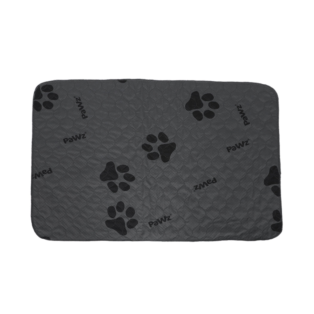 2x Washable Dog Puppy Training Pad Pee Puppy Reusable Cushion XL Grey