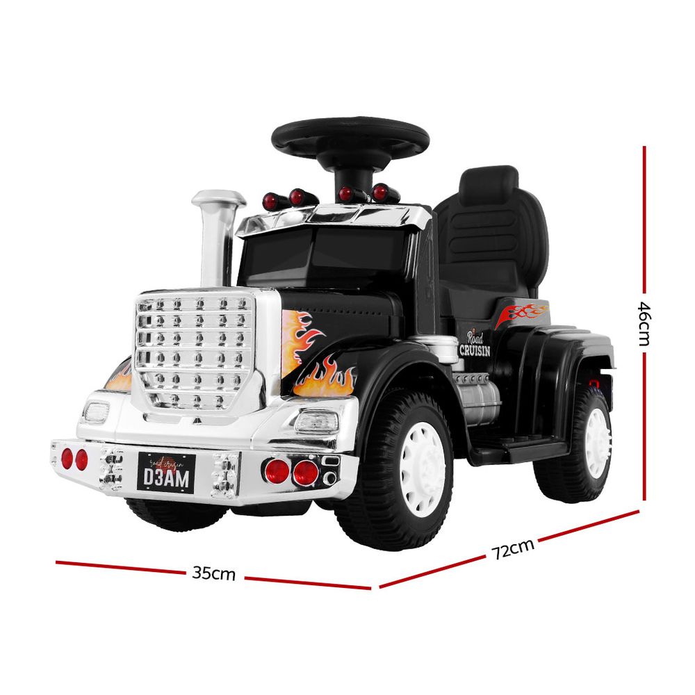 Kids Electric Ride On Car Truck Motorcycle Motorbike Toy Cars 6V Black