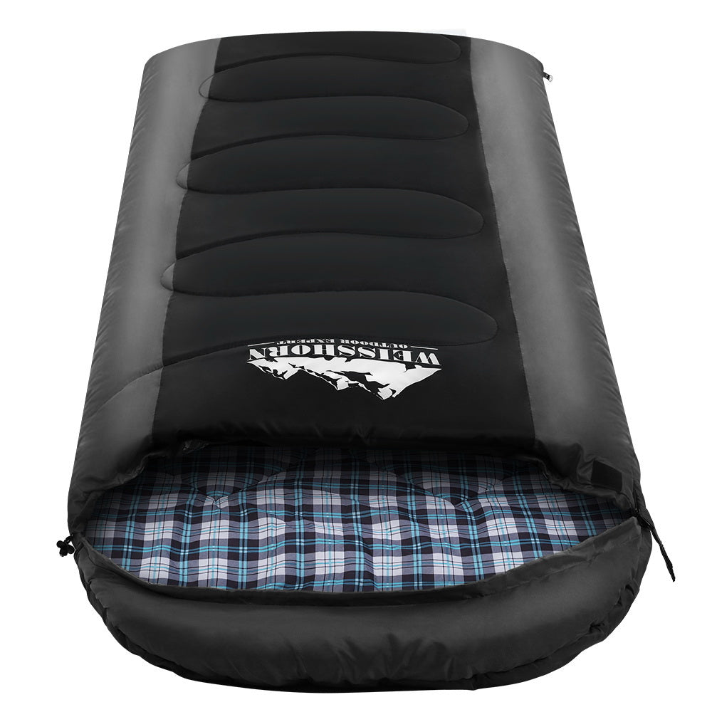 Sleeping Bag Single Thermal Camping Hiking Tent Black� -20�C