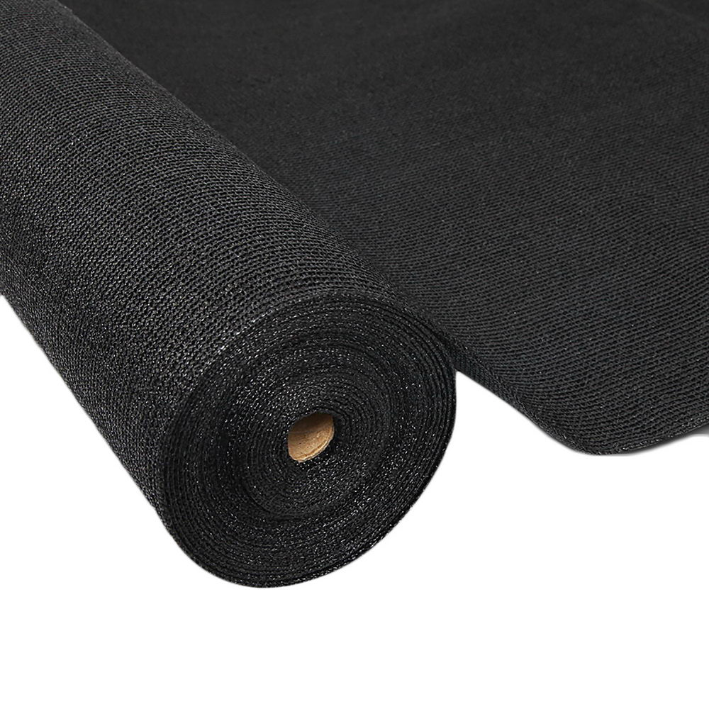 90% Shade Cloth 3.66x10m Shadecloth Sail Heavy Duty Black