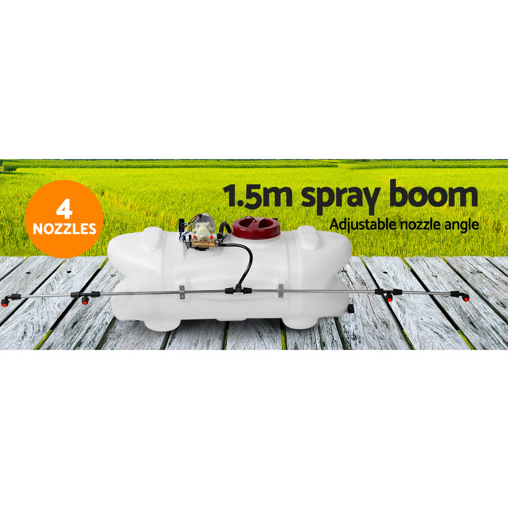 Weed Sprayer 60L Trailer 1.5M Boom Garden Spray