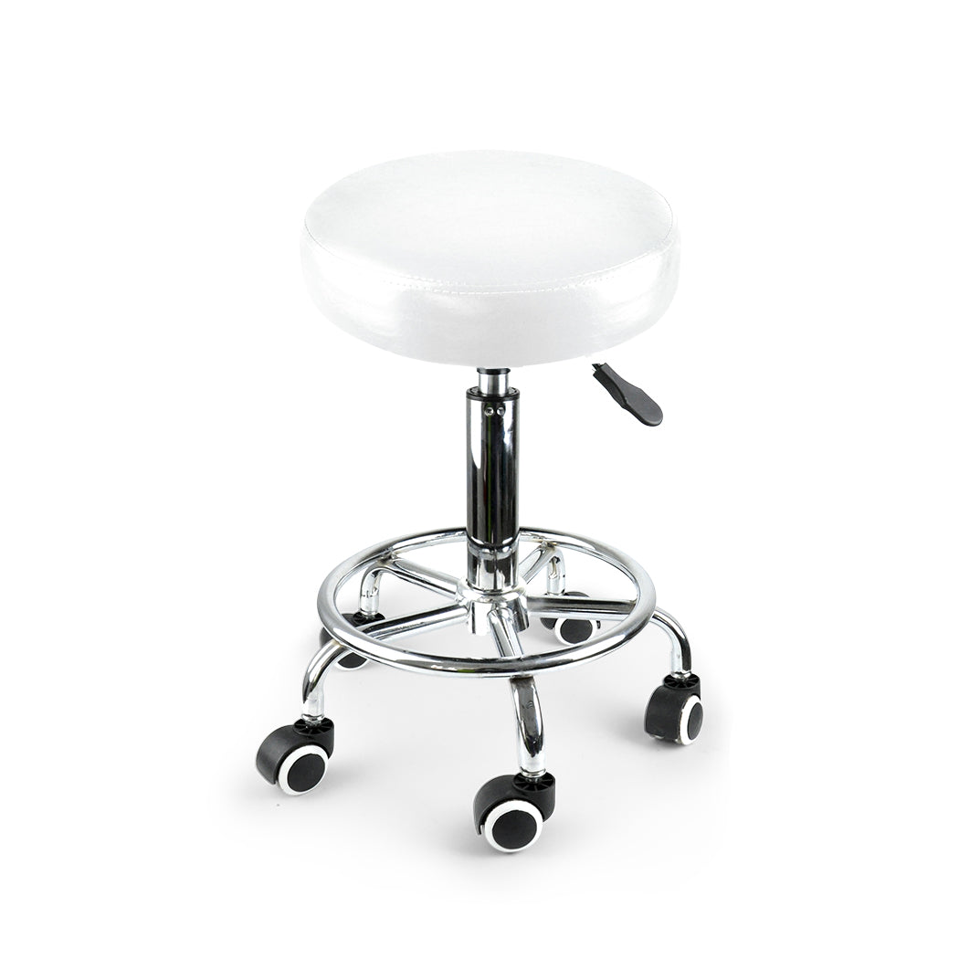 2x  Swivel Salon Barstool Hairdressing Stool Barber Chair Equipment Beauty