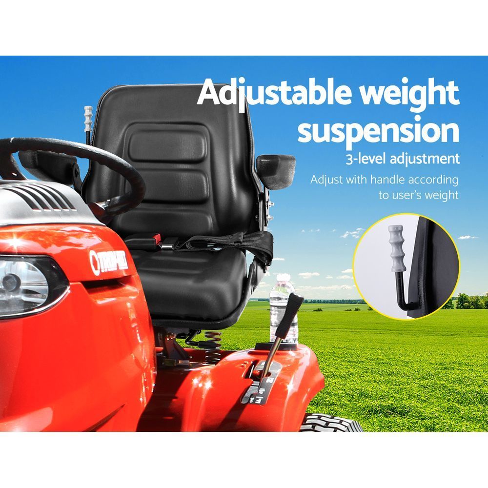 Tractor Seat Forklift Excavator Universal Suspension Armrest Truck Chair