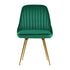 Artiss Dining Chairs Set of 2 Velvet Channel Tufted Green