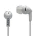 Dots Noise Isolation Earbuds - WHITE