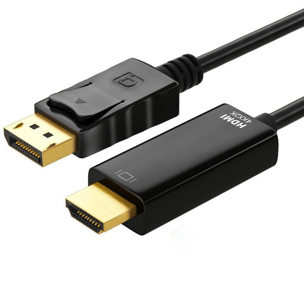 DisplayPort DP Male to HDMI Male Cable 4K Resolution For Laptop PC to Monitor Projector HDTV Video Cable 5M