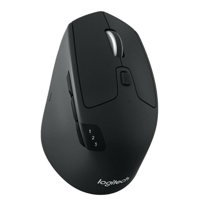 M720 Triathlon Multi-Device Wireless Bluetooth Mouse with Flow Cross-Computer Control & File Sharing for PC & Mac Easy-Switch up to 3 Devices