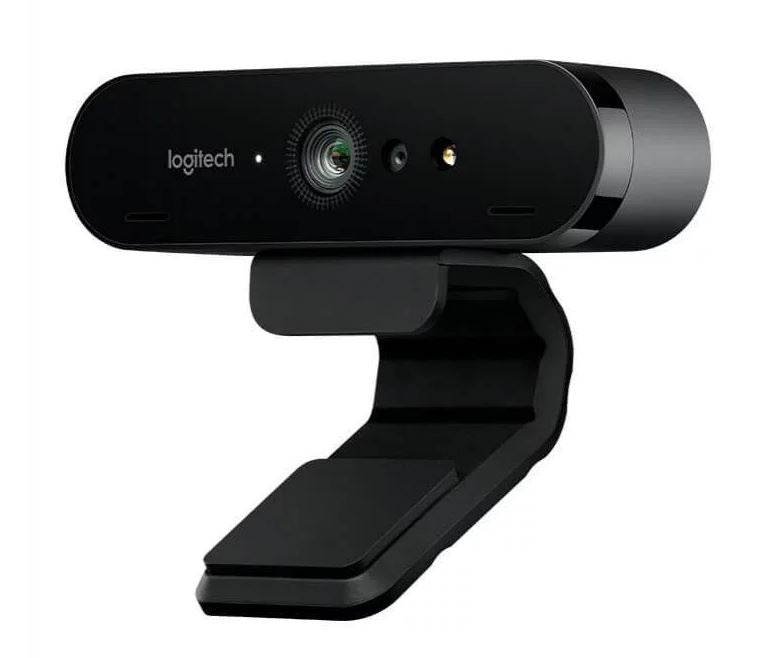 BRIO 4K Ultra HD Webcam HDR RightLight3 5xHD Zoom Auto Focus Infrared Sensor Video Conferencing Streaming Recording Windows Hello Security