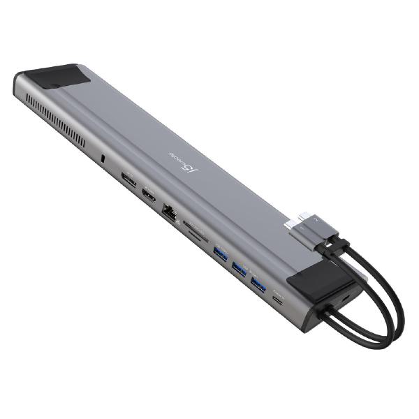 JCD552 M.2 NVMe USB-C Gen 2 Docking Station Compatible with MacBook Pro and Air