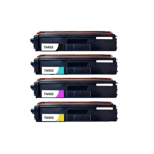 Compatible Premium 4-Pack TN443 Toner Combo [1BK,1C,1M,1Y] - for use in  Printers