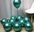 50PCS 5'' Latex Balloon Set Metallic Green Birthday Wedding Party Decoration
