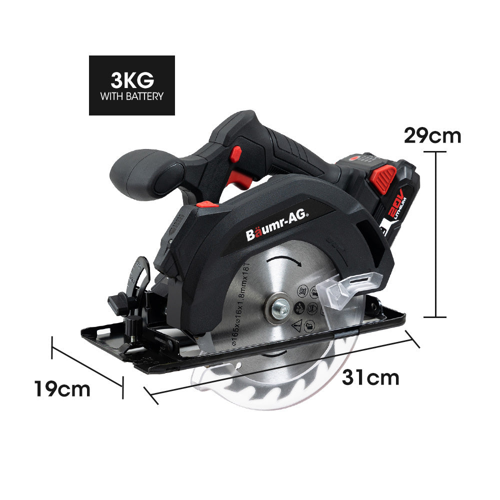 CS3 20V SYNC Cordless Circular Saw with Battery and Fast Charger Kit