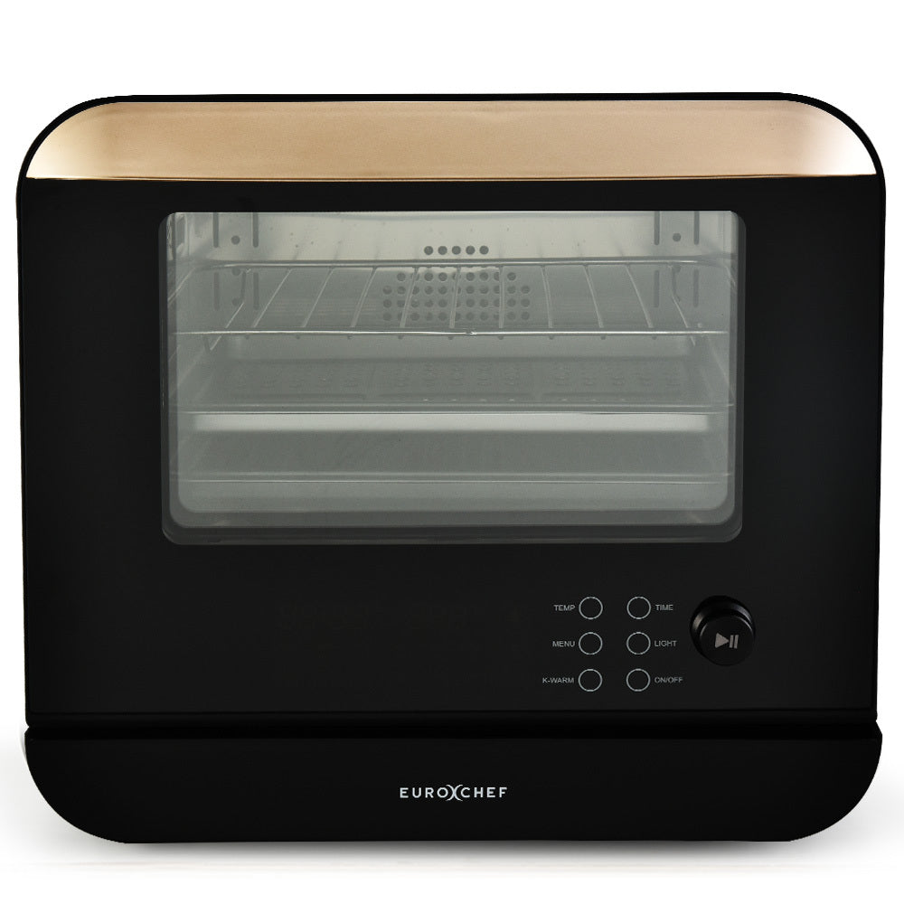 18L 9-in-1 Combi Steam Oven and Air Fryer, Black