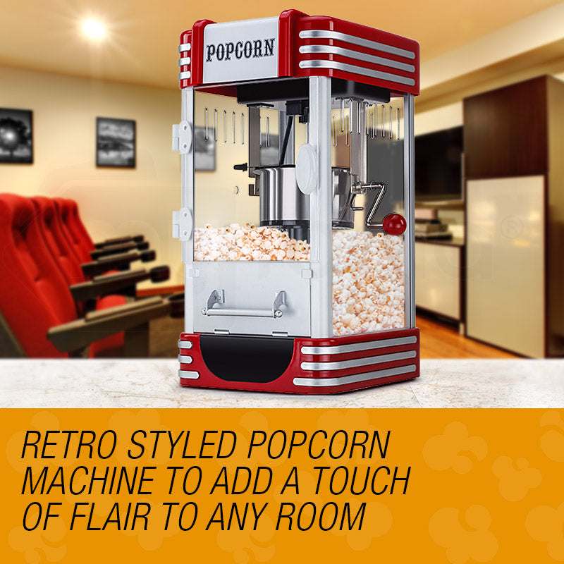 Popcorn Machine - Popper Popping Classic Cooker Microwave