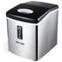 3.2L Electric Ice Cube Maker Portable Automatic Machine w/ Scoop, Silver