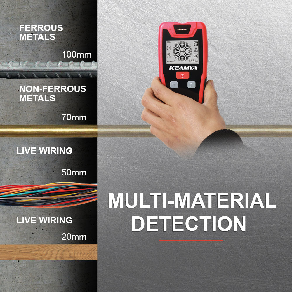 Digital Wall Scanner Multi Material Detector Universal Tester Stud Finder