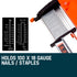 Brad Nailer Staple Gun Cordless 2-in-1 Lithium 20V Nail Gun 18ga Nails