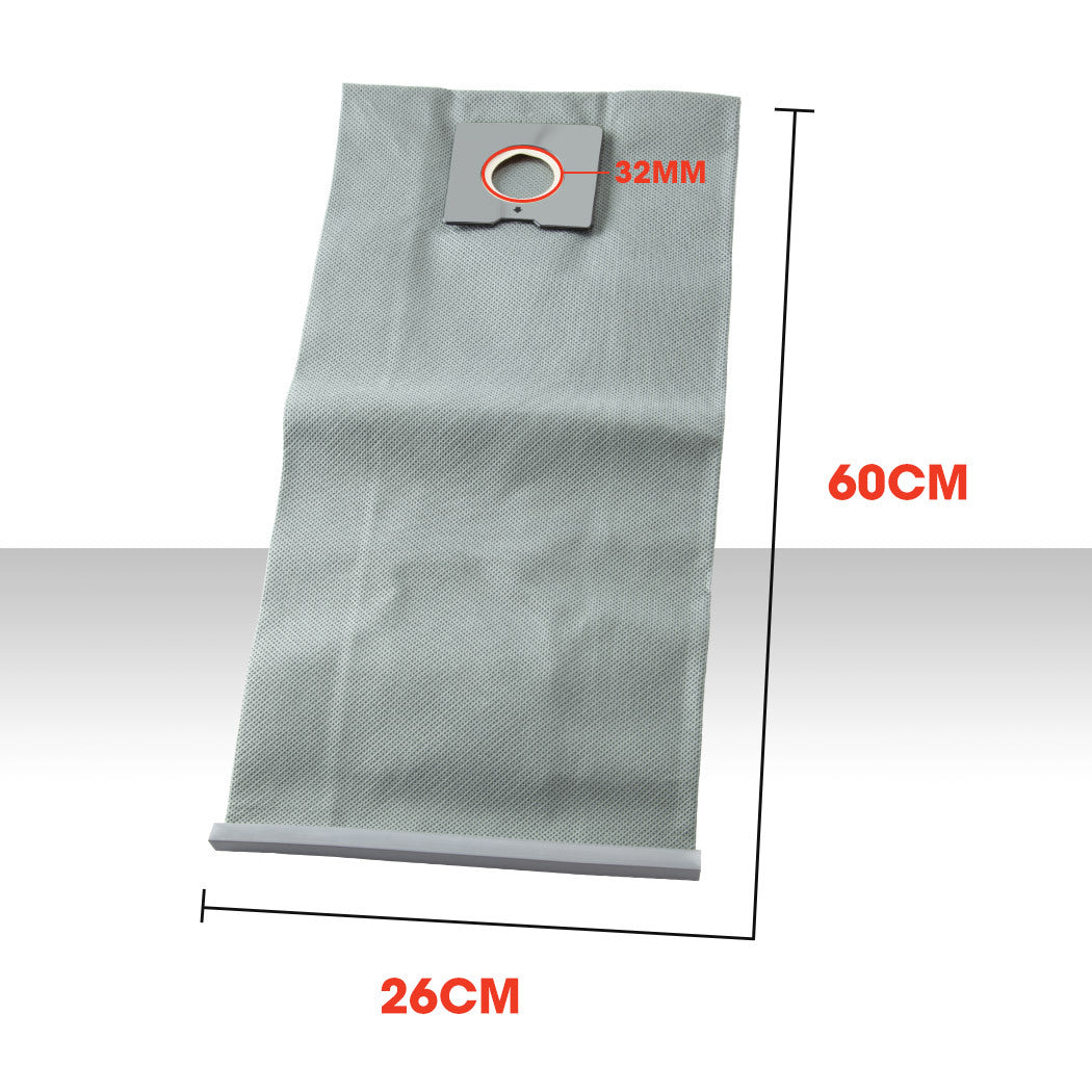 5x 30L Wet & Dry Vacuum Cleaner Paper Filter bags Dust Replacement
