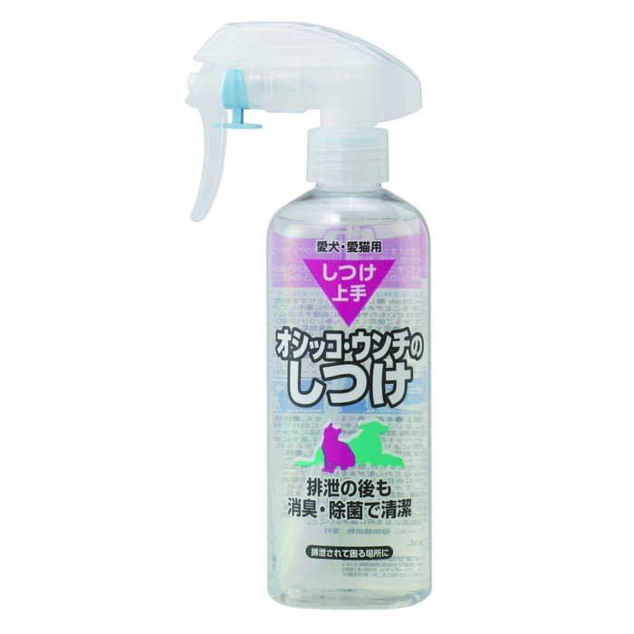 [6-PACK] EARTH Japan Deodorizes and sanitizes Pets' Toilet Area 200ml for Cats and Dogs