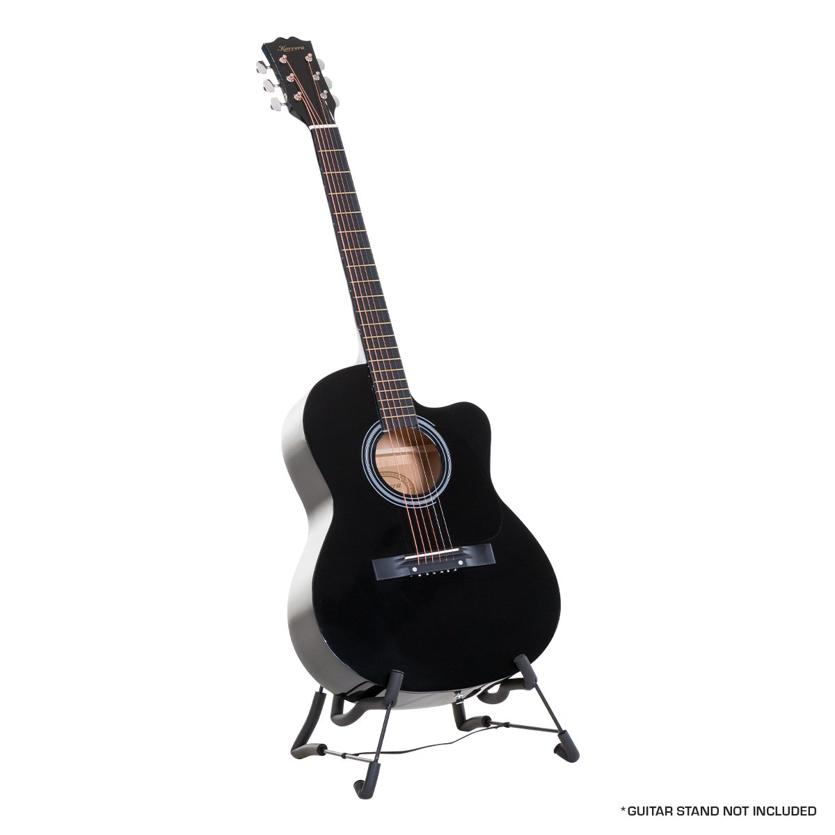 Acoustic Cutaway 40in Guitar - Black