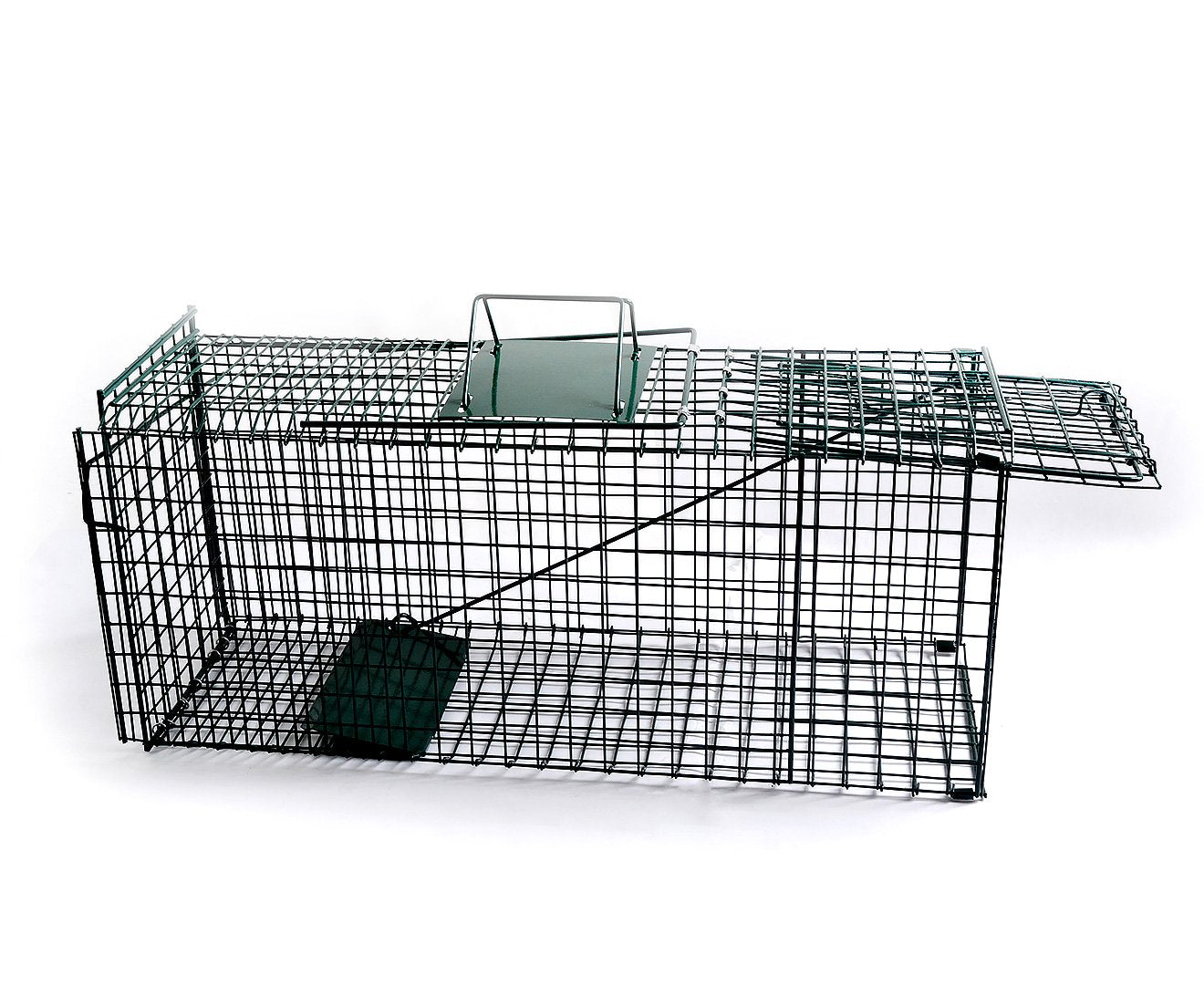 Humane Live Animal Trap Possum Rat Rabbit Hare Catcher Folding Cage