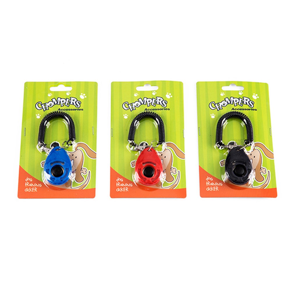 Dog Training Clicker with Wrist strap - 1 x Colour Randomly Selected