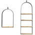 Bird Cage Jumbo Swing Metal Arch Frame Wood Perch Canary Pet Parrot Hanging Toy