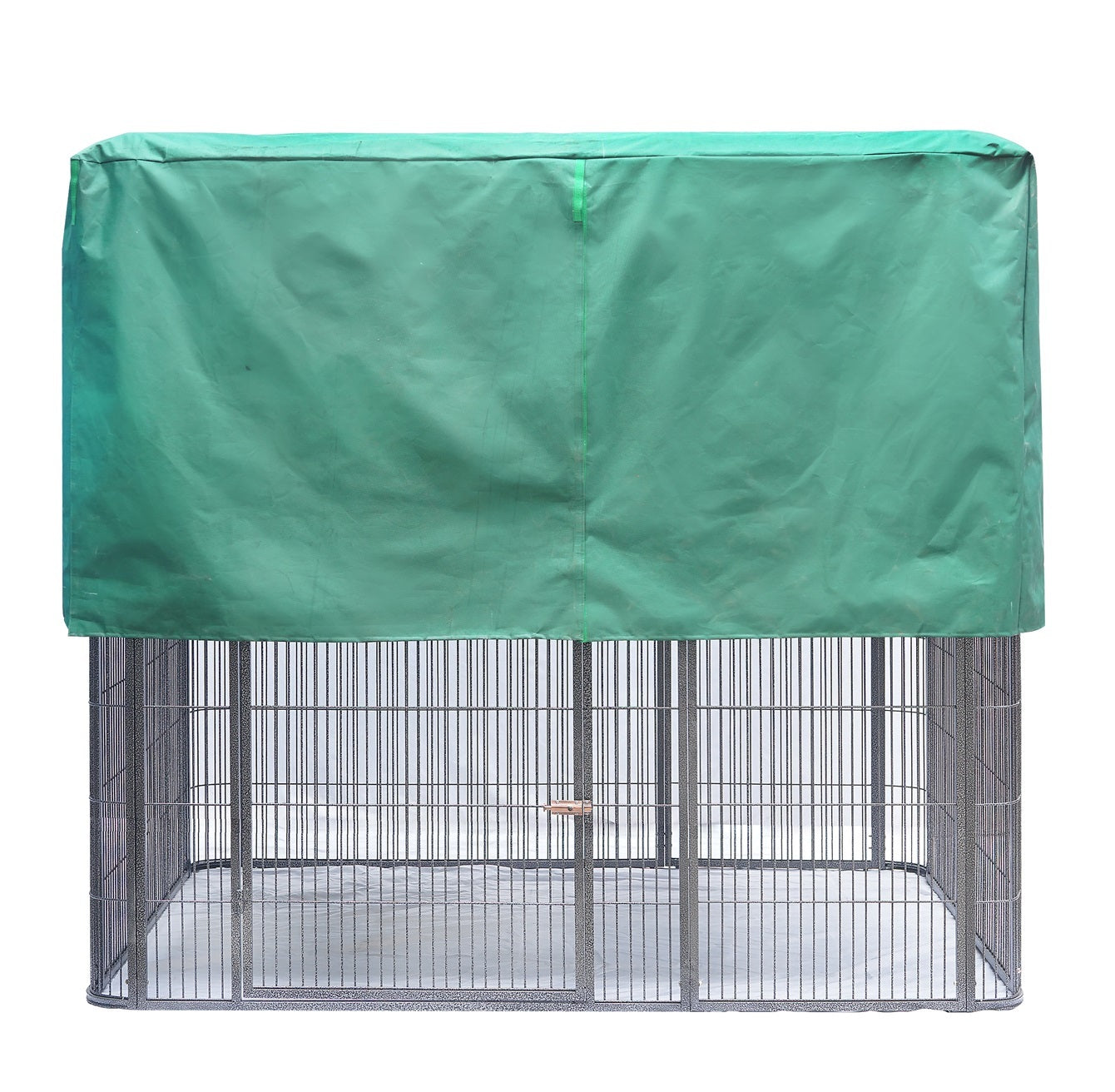 XXXXL Walk-in Bird Cat Dog Cage Pet Parrot Aviary  Perch 219x158x203cm With Green Cover