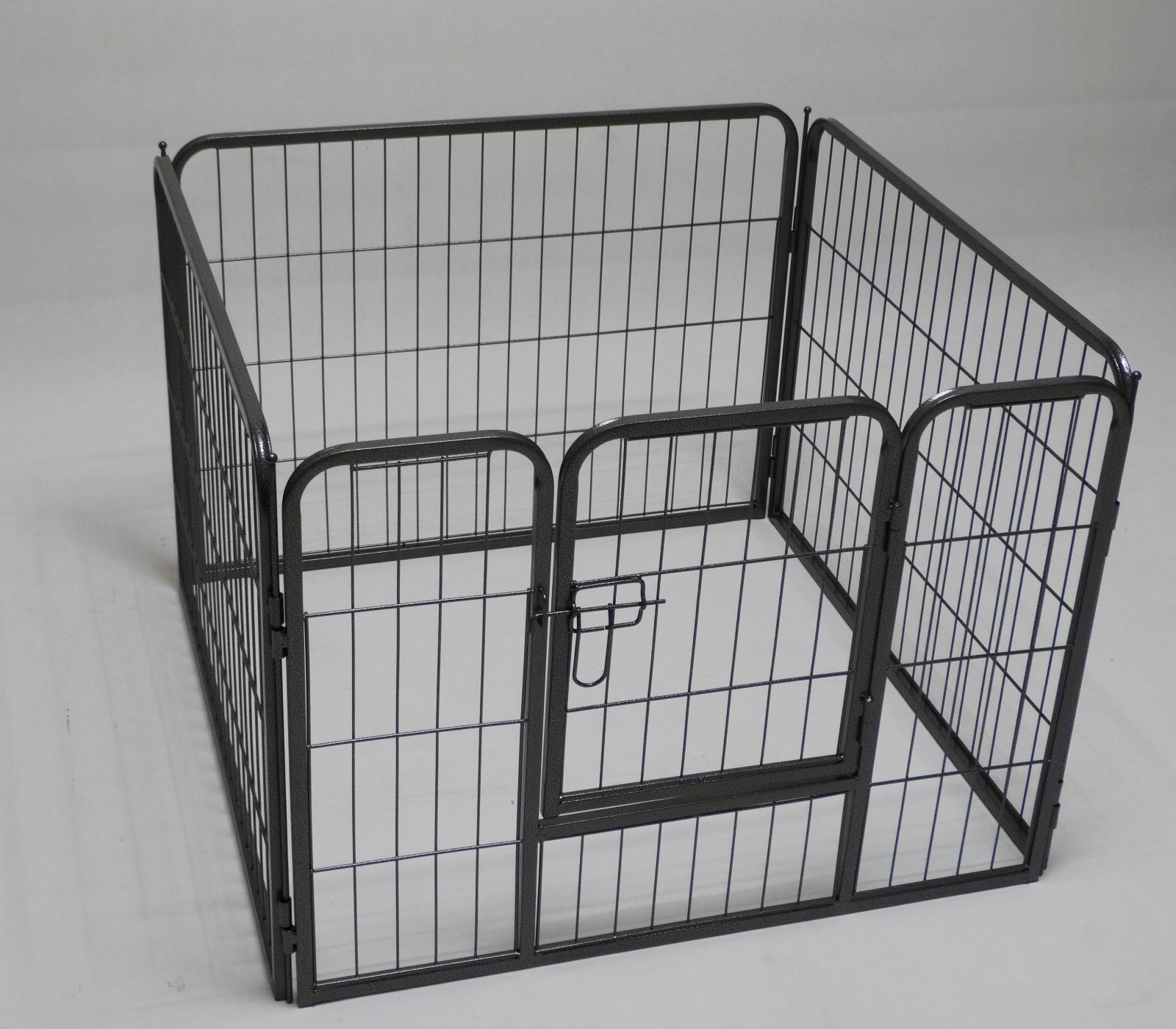4 Panels 60 cm Heavy Duty Pet Dog Puppy Cat Rabbit Exercise Playpen Fence Extension