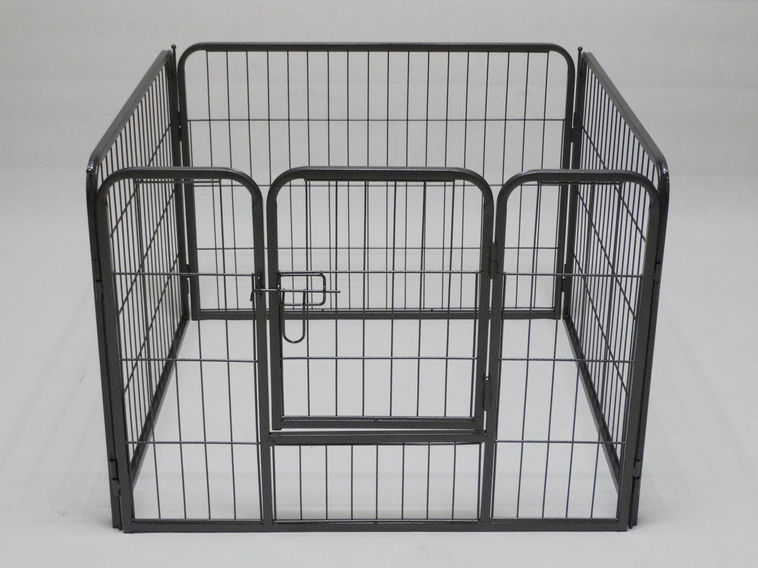4 Panel 80 cm Heavy Duty Pet Dog Puppy Cat Rabbit Exercise Playpen Fence Extension