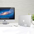H038 Desktop Aluminum Stand With Adjustable Dock Size, Laptop Holder For All MacBook & tablet