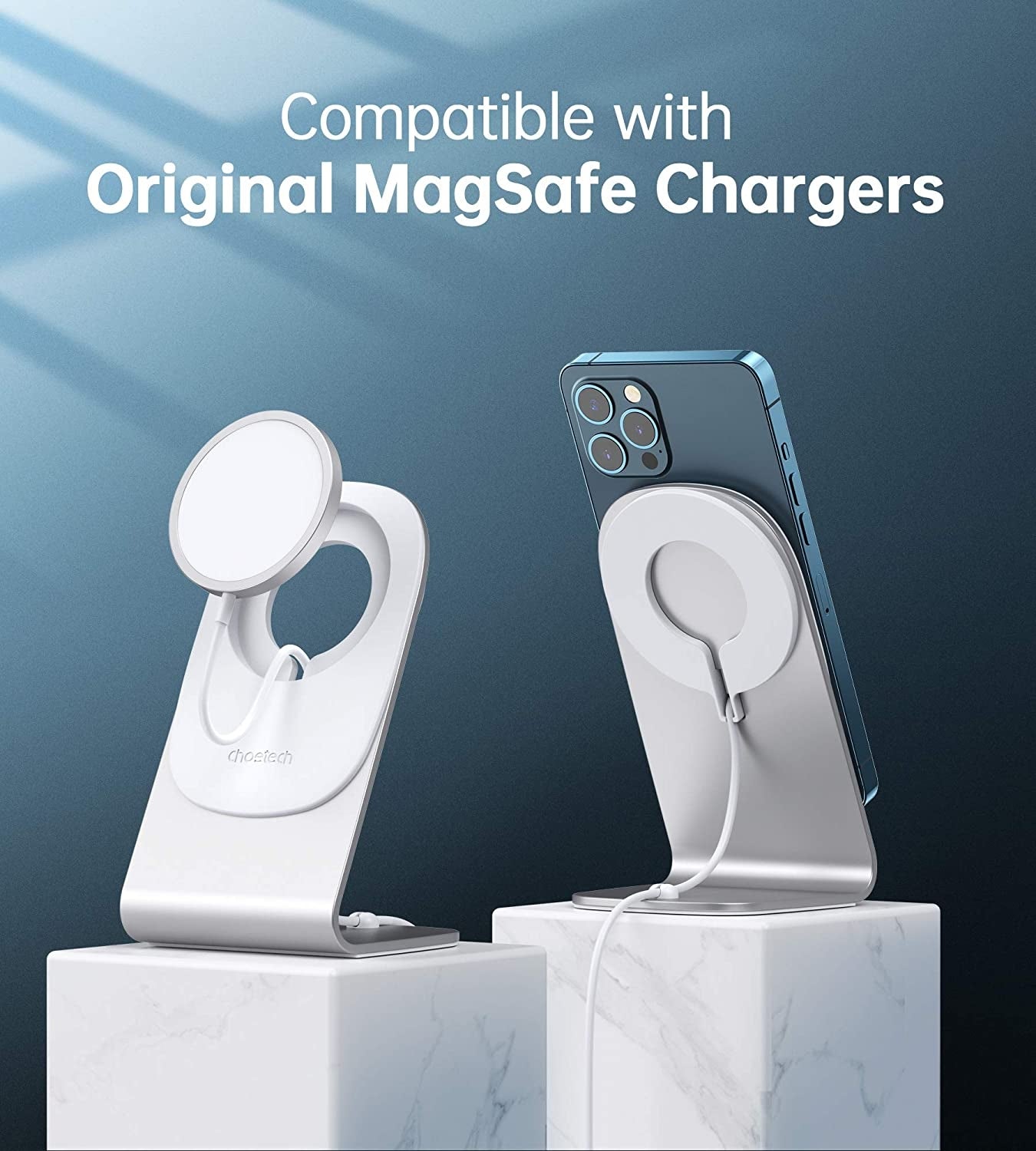 H046 Phone Stand For MagSafe Charger Aluminum (Stand Only)