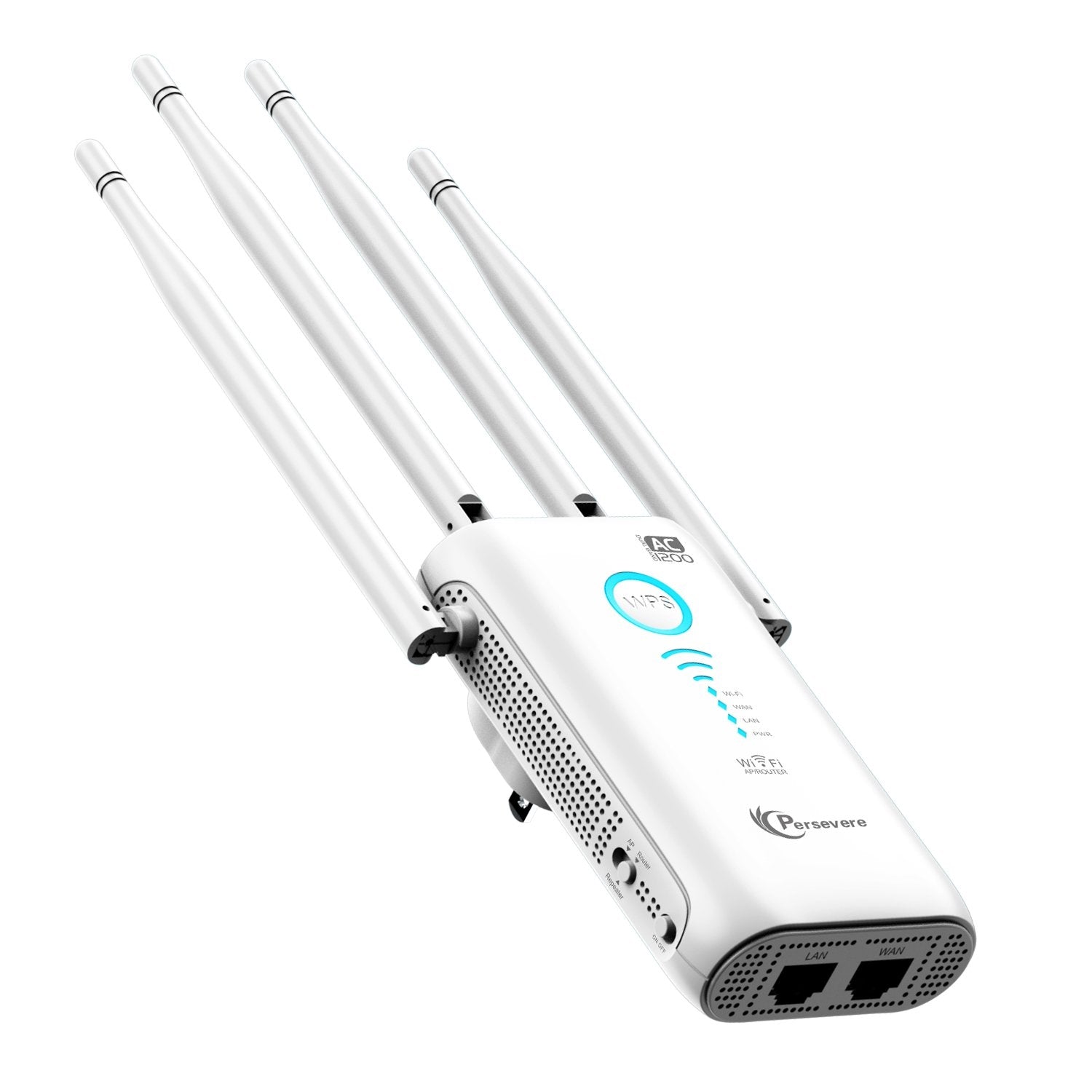 WAVLINK AC1200 Dual Gigabit Ethernet Ports WiFi Range Extender (WLWN579G3)
