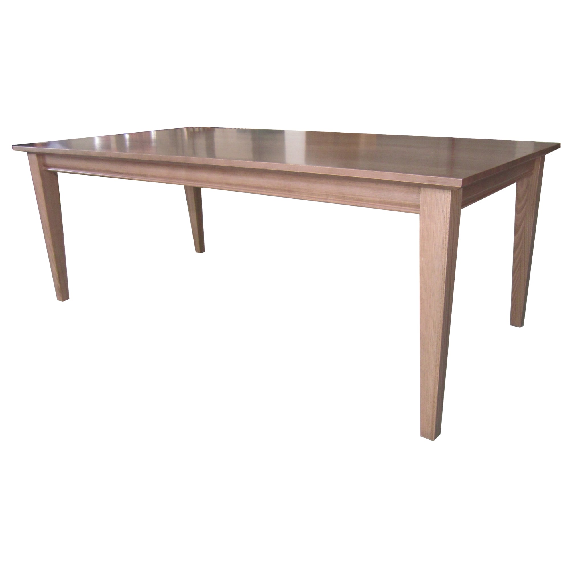 Fairmont 210cm Dining Table Solid Tasmanian Oak Timber Wood Smoke