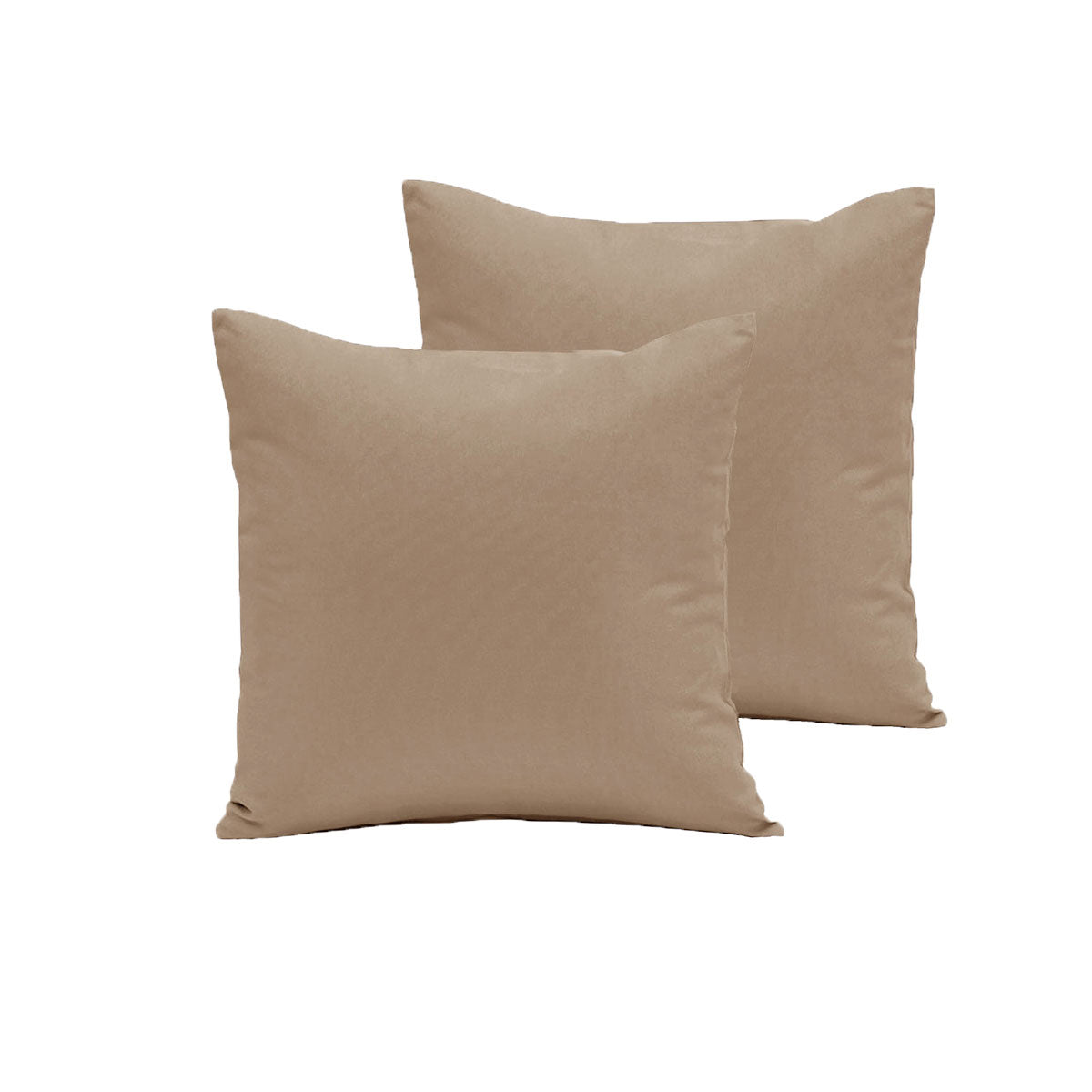Pair of Polyester Cotton European Pillowcases Linen
