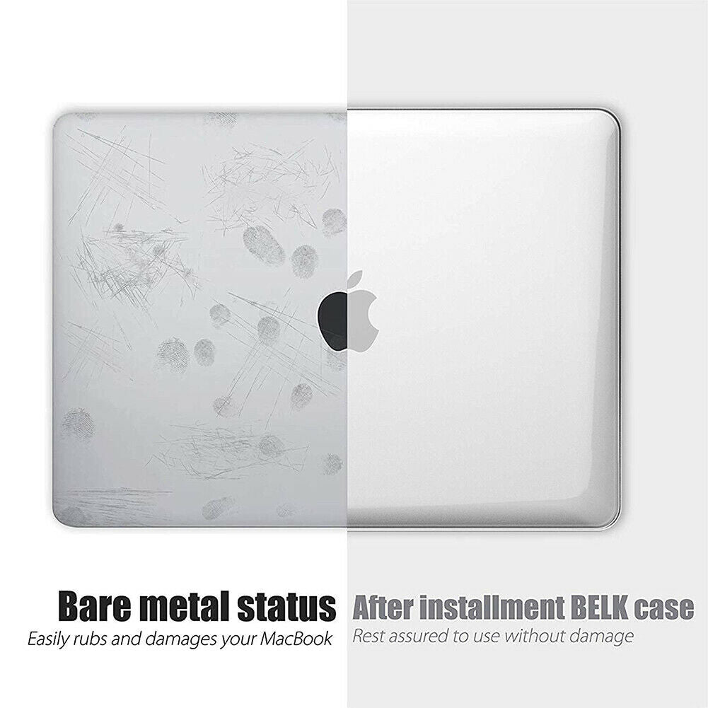 2020 Macbook Pro 13 Inch Case Plastic Hard Case Shell for 2020 Macbook Pro A2251 A2289 A2179(Black)