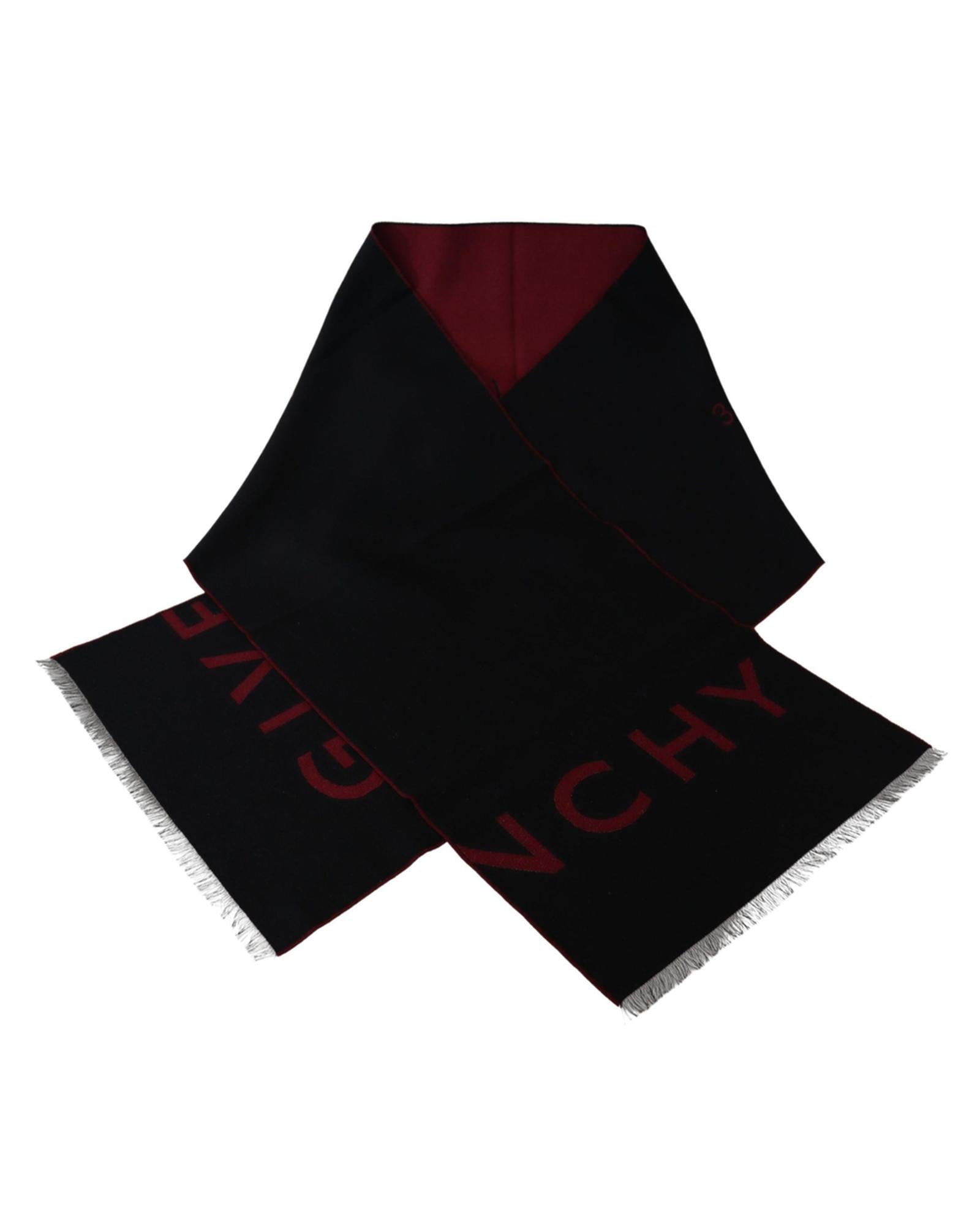 New Authentic  Scarf with Logo Details One Size Men