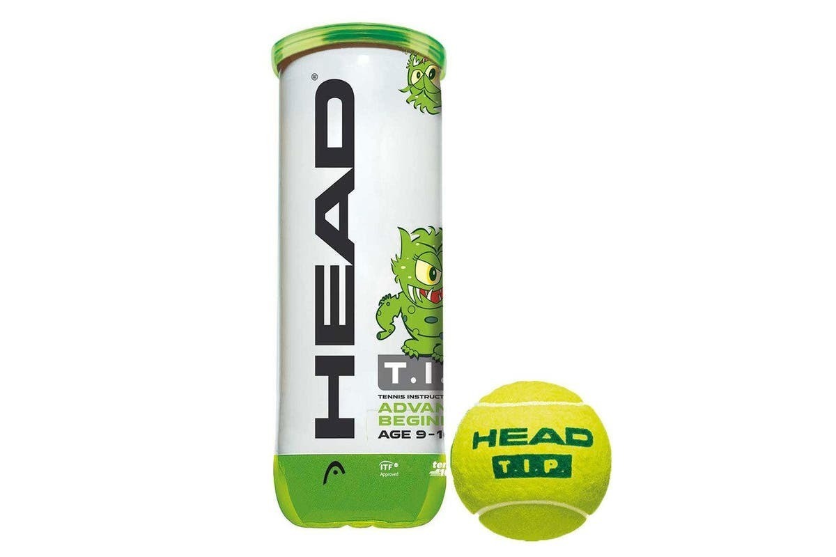 Tip 3 Green Pressureless Tennis Balls - Age (9 Years - 10 Years)