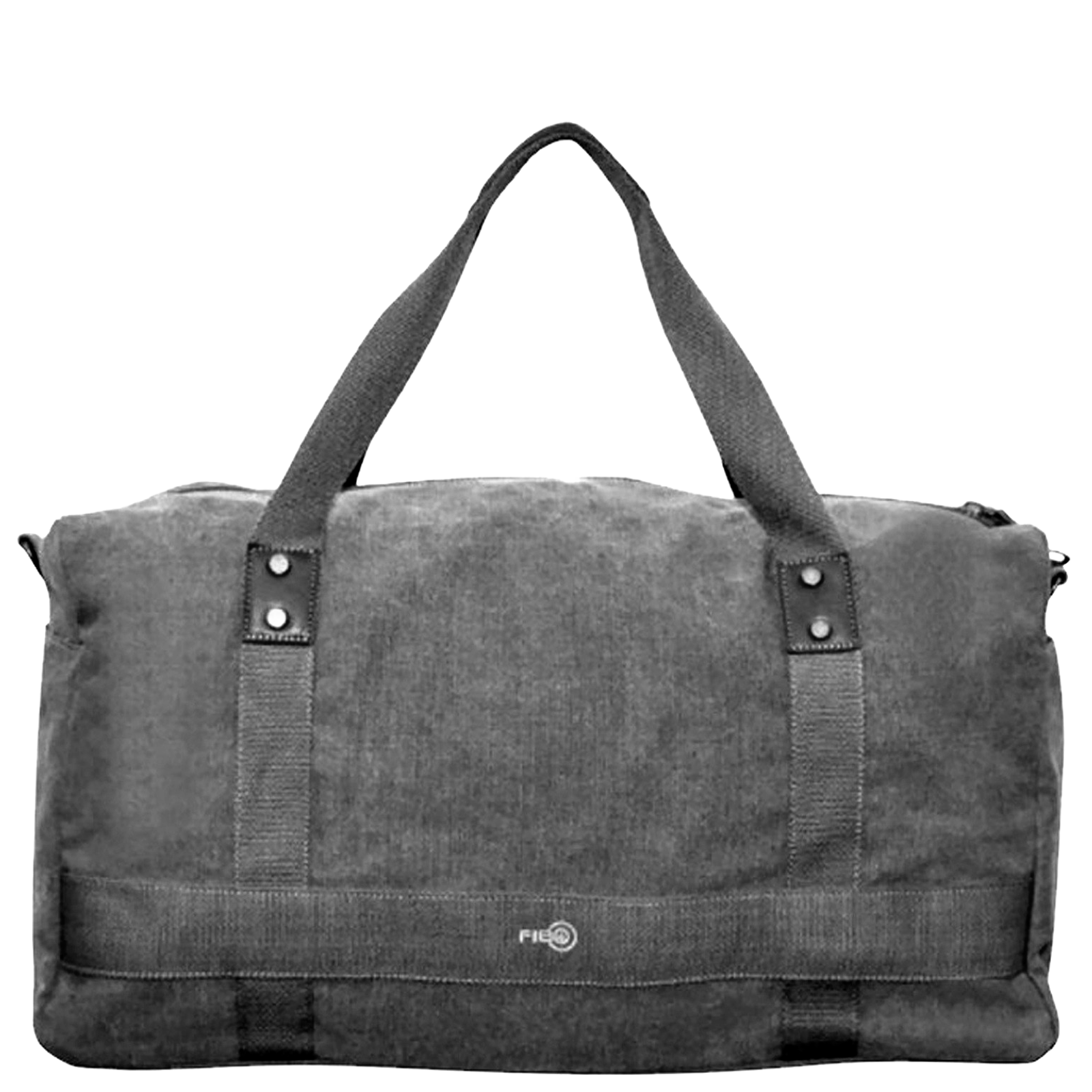 52cm Canvas Travel Duffle Bag Casual Duffel - Black