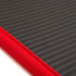 Training 10mm Exercise Floor Mat Gym Thick Yoga Fitness Judo Pilates - Black/Red