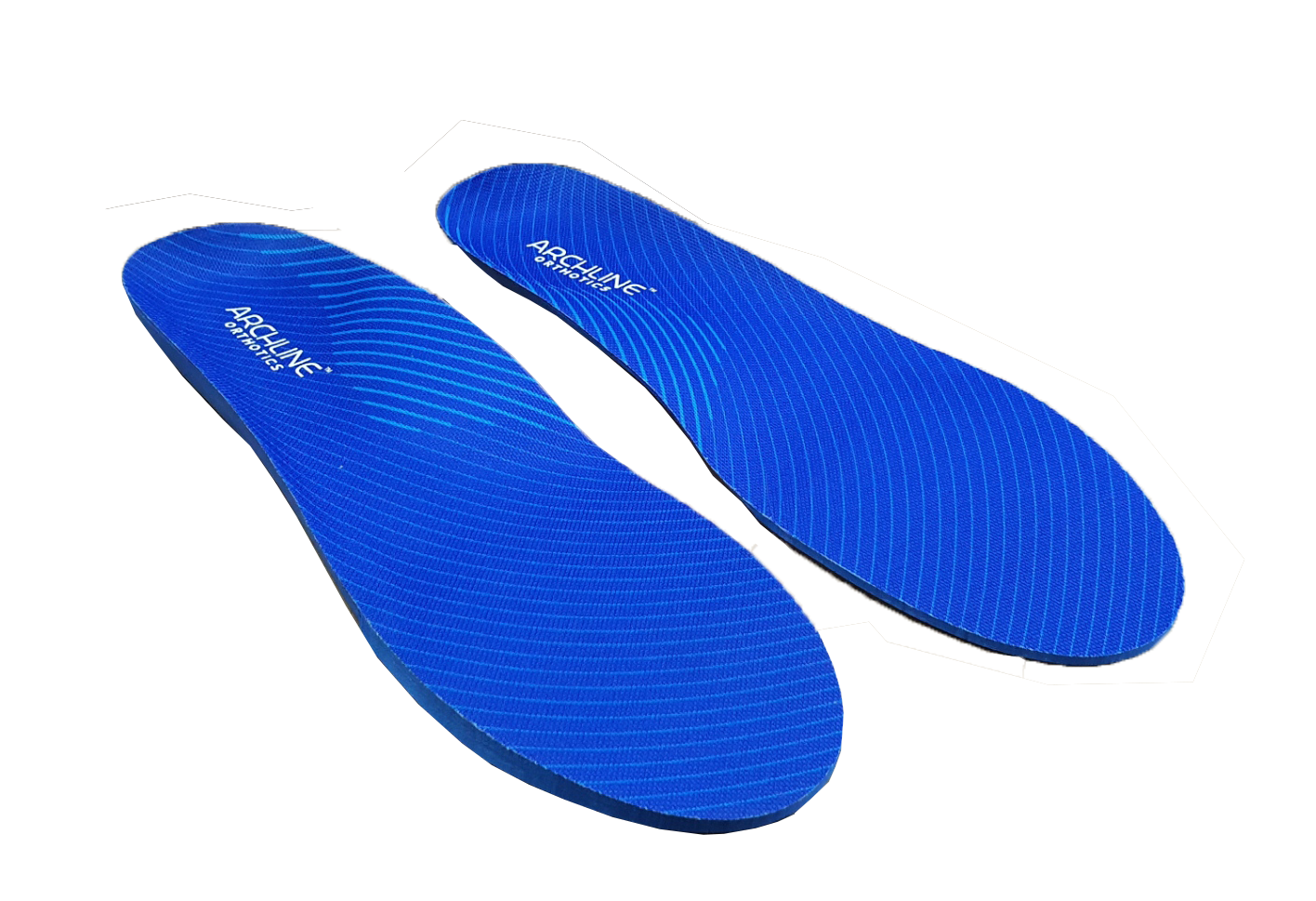 Supination Orthotic Insoles - Full Length (Unisex) Plantar Fasciitis High Arch - Euro 41