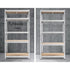 2x1.8M Garage Shelving Warehouse Rack Pallet Racking Storage Shelf Silver