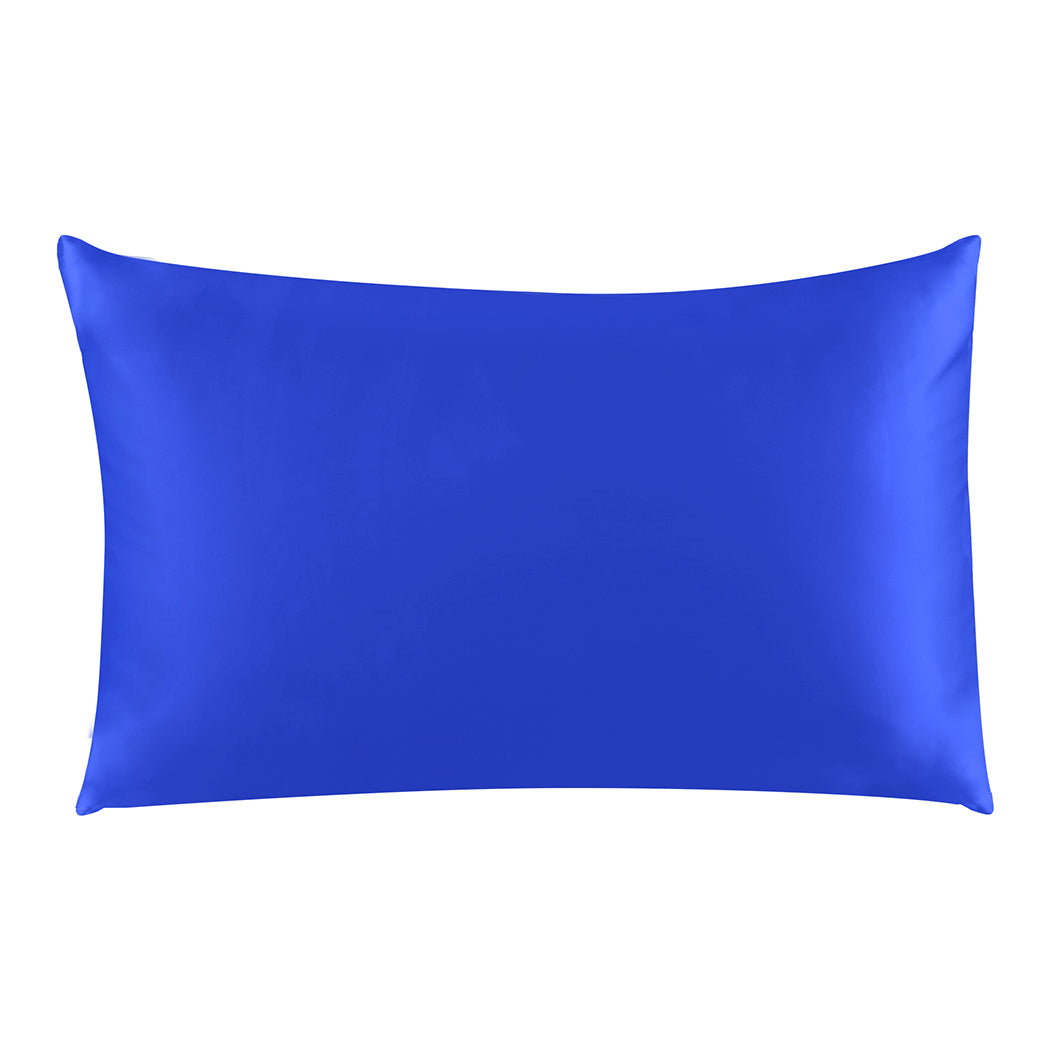 100% Mulberry Silk Pillow Case Royal Blue