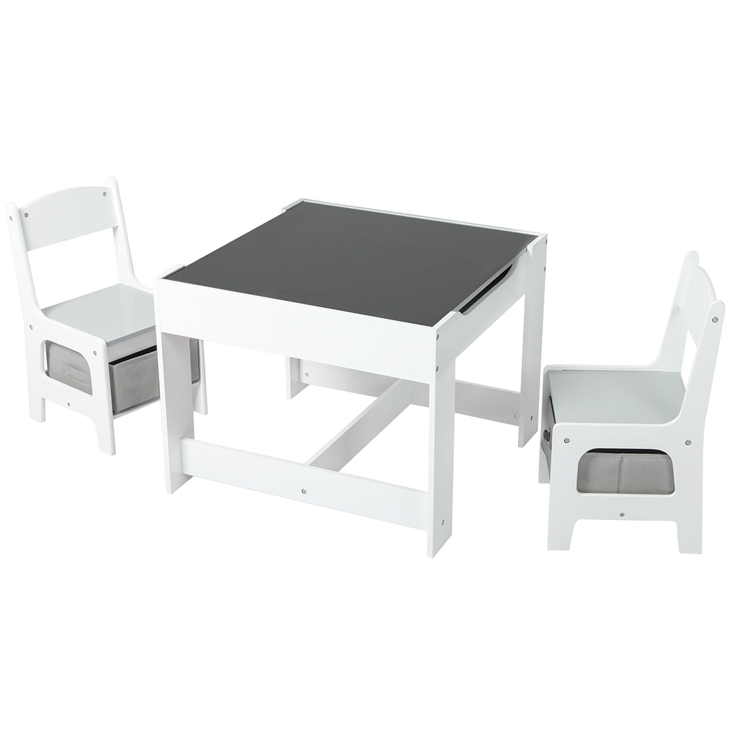 BoPeep Kids Table and Chairs Set Storage