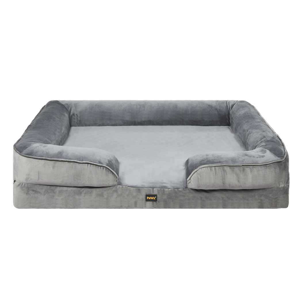 Memory Foam Pet Sofa Bed Cushion Dog Mat Washable Removable Orthopedic L