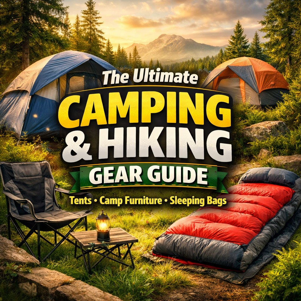 The Ultimate Camping & Hiking Gear Guide: Tents, Camp Furniture & Sleeping Bags
