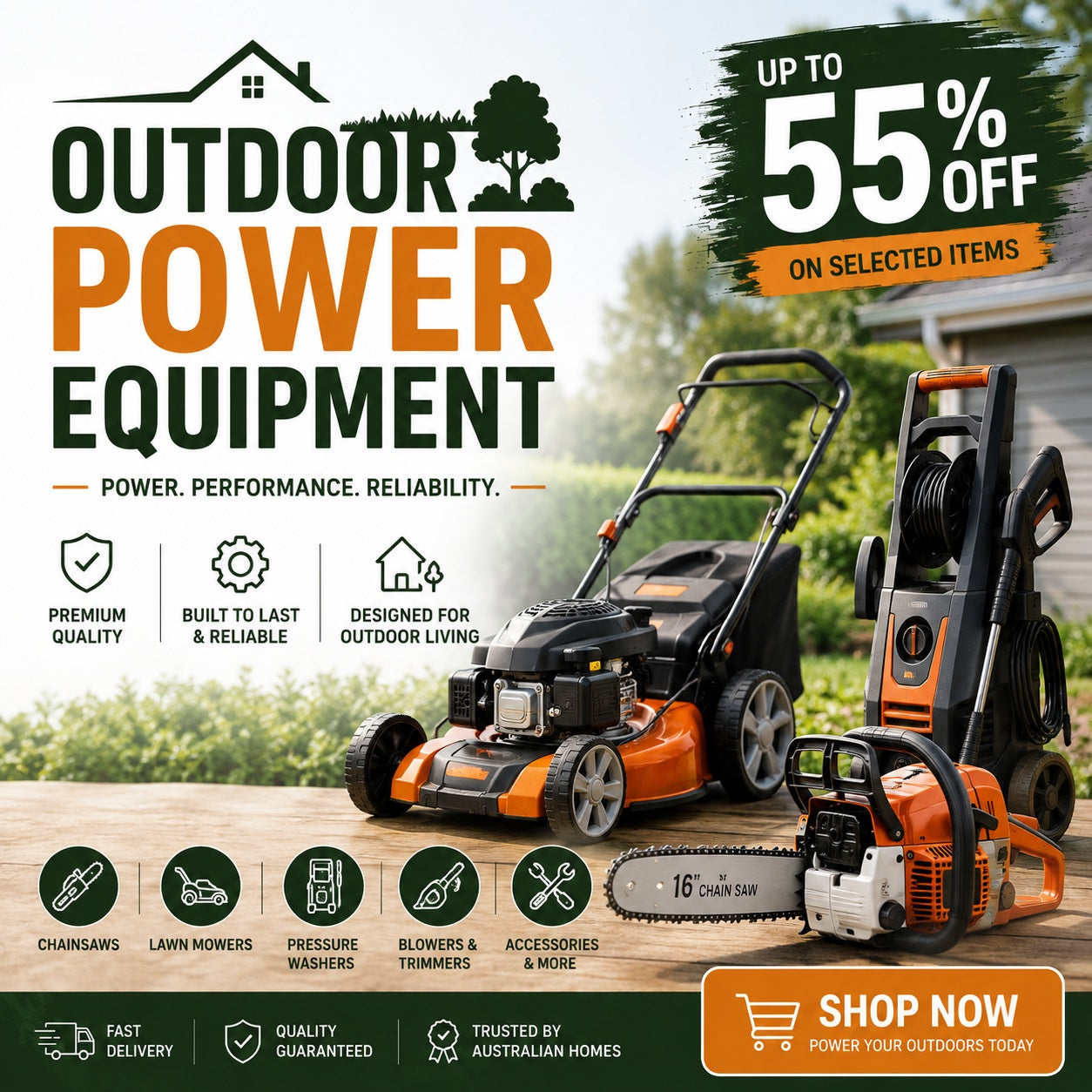 Outdoor Power Equipments